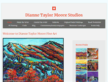 Tablet Screenshot of diannetaylormoore.com